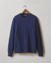 Men's Premium Slub Crew Tee Long Sleeve - Pageant Blue